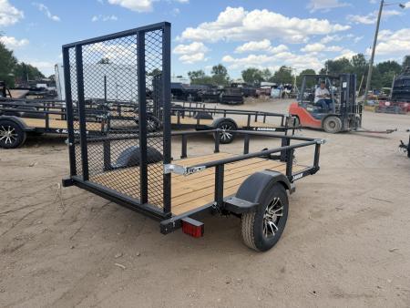 New 2027 Karavan 5-8 Ramp Gate Utility W/ Fold Down Sides 3K GVWR
