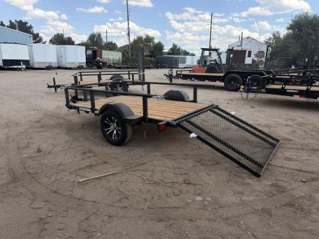 New 2027 Karavan 5-8 Ramp Gate Utility W/ Fold Down Sides 3K GVWR