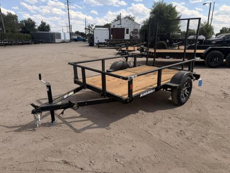 New 2027 Karavan 5-8 Ramp Gate Utility W/ Fold Down Sides 3K GVWR