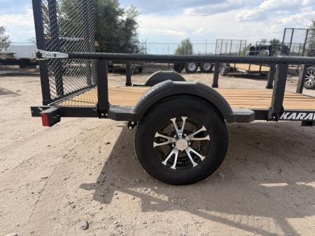 New 2027 Karavan 5-8 Ramp Gate Utility W/ Fold Down Sides 3K GVWR
