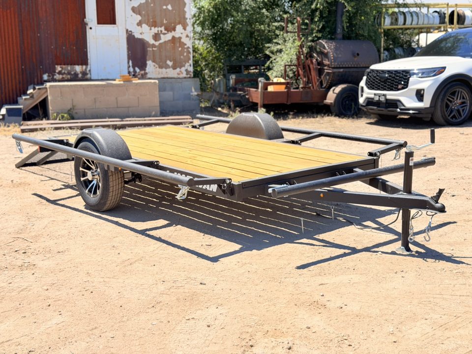 New 2027 Karavan 5-10 Ramp Gate Utility W/ Fold Down Sides 3K GVWR
