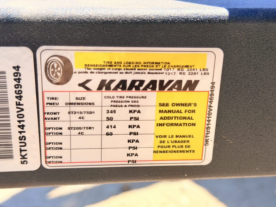 New 2027 Karavan 5-10 Ramp Gate Utility W/ Fold Down Sides 3K GVWR