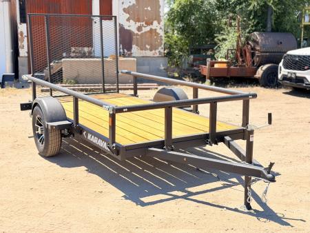New 2027 Karavan 5-10 Ramp Gate Utility W/ Fold Down Sides 3K GVWR