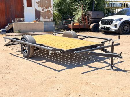 New 2027 Karavan 5-10 Ramp Gate Utility W/ Fold Down Sides 3K GVWR