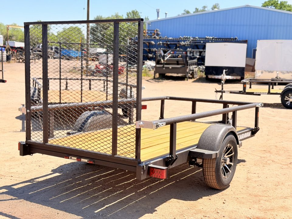 New 2027 Karavan 5-10 Ramp Gate Utility W/ Fold Down Sides 3K GVWR