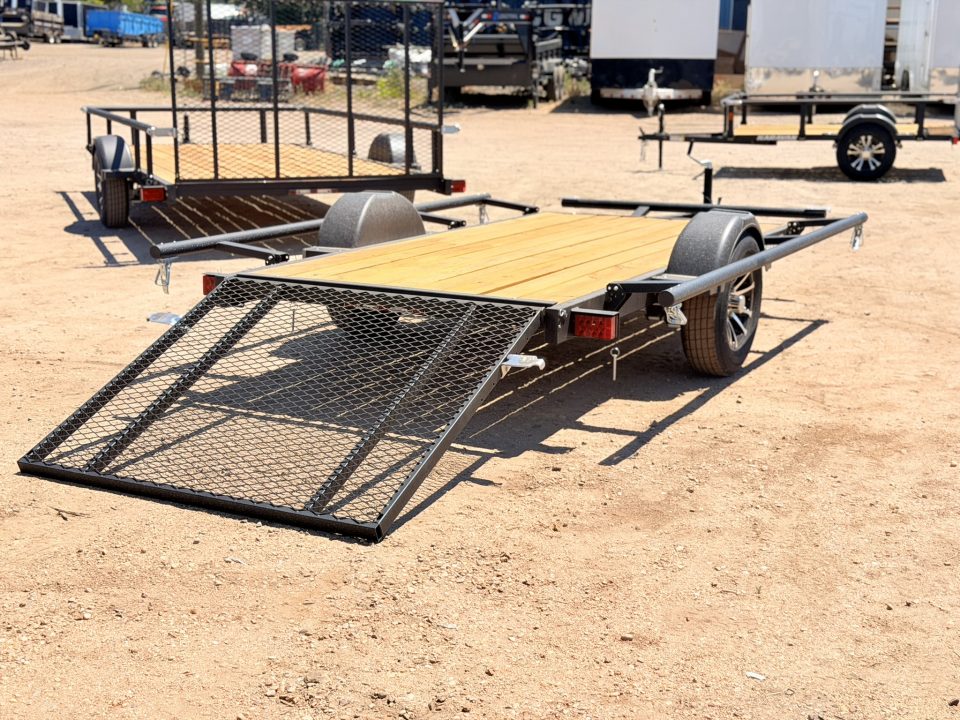 New 2027 Karavan 5-10 Ramp Gate Utility W/ Fold Down Sides 3K GVWR