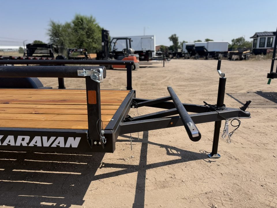 New 2027 Karavan 5-10 Ramp Gate Utility W/ Fold Down Sides 3K GVWR