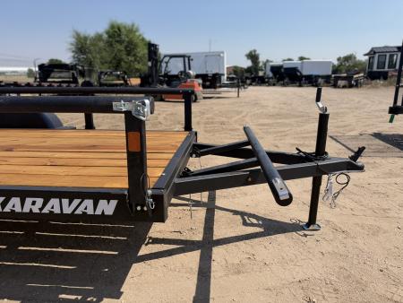 New 2027 Karavan 5-10 Ramp Gate Utility W/ Fold Down Sides 3K GVWR