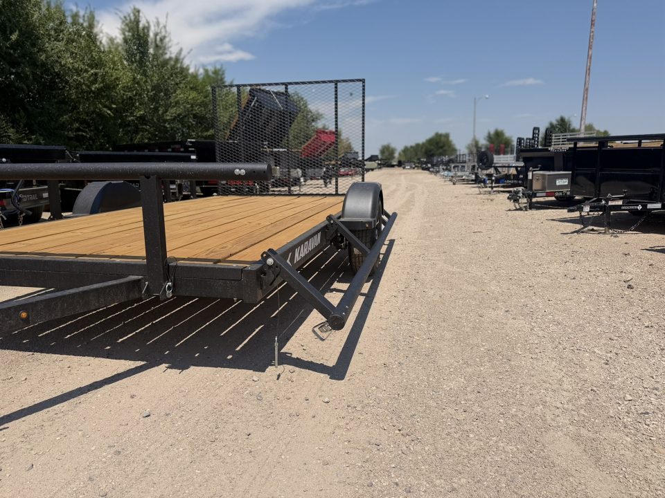 New 2027 Karavan 6-12 Ramp Gate Utility W/ Fold Down Sides 3K GVWR