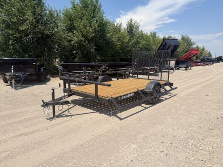 New 2027 Karavan 6-12 Ramp Gate Utility W/ Fold Down Sides 3K GVWR