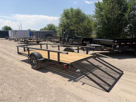 New 2027 Karavan 6-12 Ramp Gate Utility W/ Fold Down Sides 3K GVWR