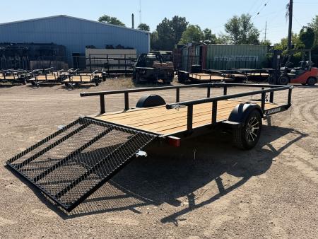 New 2027 Karavan 6-12 Ramp Gate Utility W/ Fold Down Sides 3K GVWR