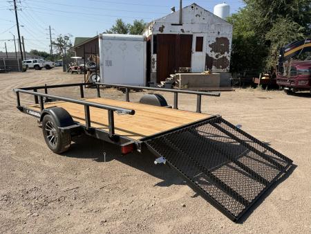 New 2027 Karavan 6-12 Ramp Gate Utility W/ Fold Down Sides 3K GVWR