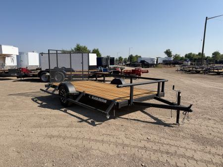 New 2027 Karavan 6-12 Ramp Gate Utility W/ Fold Down Sides 3K GVWR