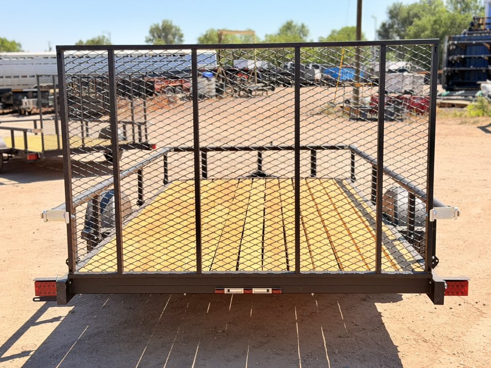 New 2027 Karavan 7-14 Ramp Gate Utility W/ Fold Down Sides 3K GVWR