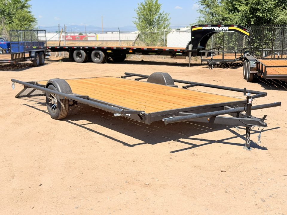 New 2027 Karavan 7-14 Ramp Gate Utility W/ Fold Down Sides 3K GVWR