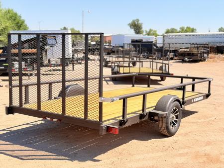 New 2027 Karavan 7-14 Ramp Gate Utility W/ Fold Down Sides 3K GVWR