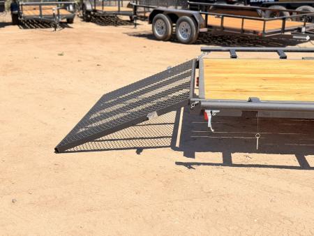 New 2027 Karavan 7-14 Ramp Gate Utility W/ Fold Down Sides 3K GVWR