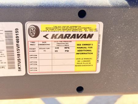 New 2027 Karavan 7-14 Ramp Gate Utility W/ Fold Down Sides 3K GVWR