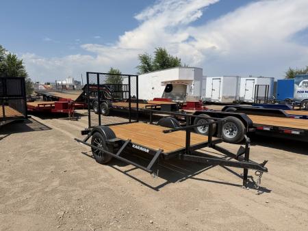 New 2027 Karavan 5-8 Ramp Gate Utility W/ Fold Down Sides 3K GVWR
