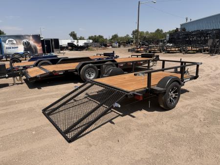 New 2027 Karavan 5-8 Ramp Gate Utility W/ Fold Down Sides 3K GVWR