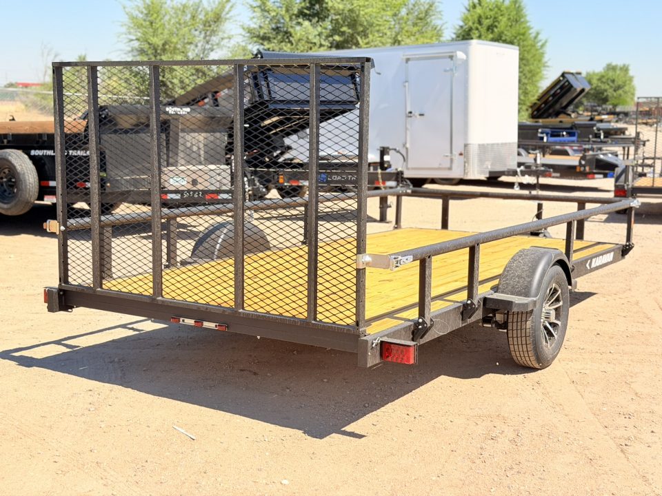 New 2027 Karavan 7-14 Ramp Gate Utility W/ Fold Down Sides 3K GVWR