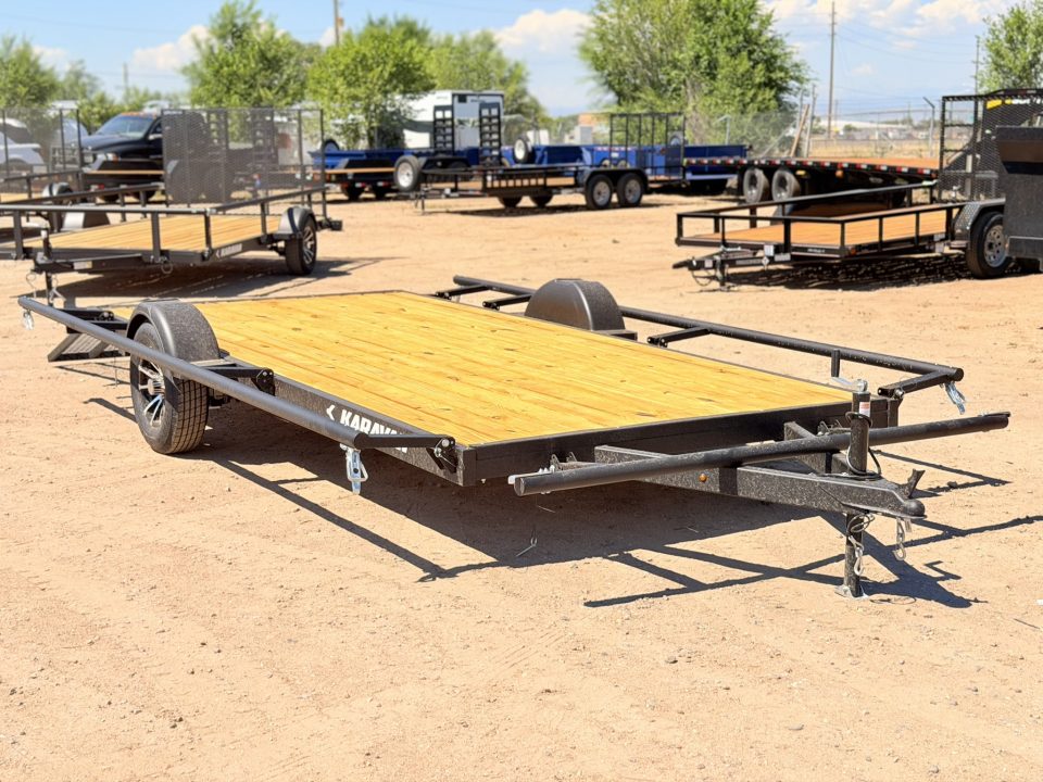 New 2027 Karavan 7-14 Ramp Gate Utility W/ Fold Down Sides 3K GVWR