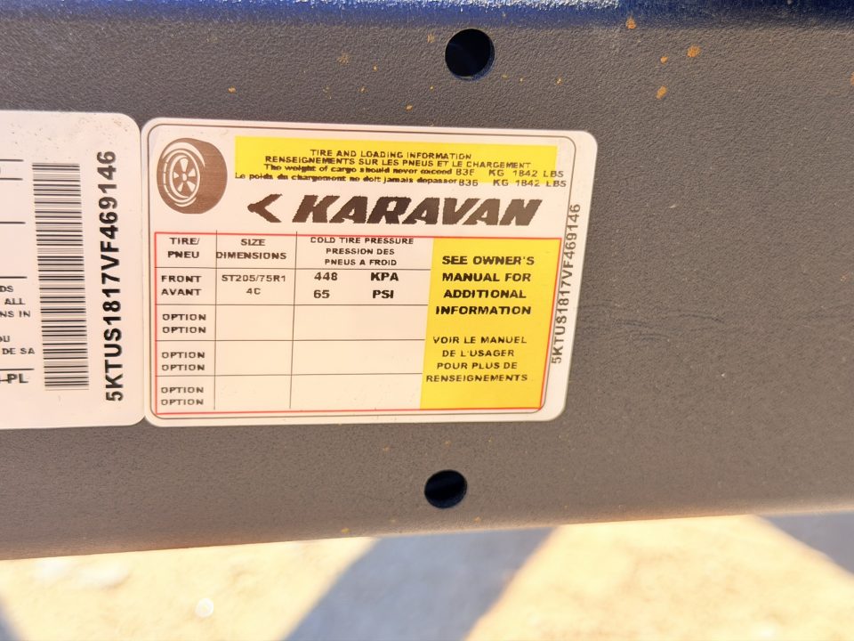 New 2027 Karavan 7-14 Ramp Gate Utility W/ Fold Down Sides 3K GVWR