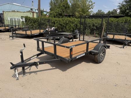 New 2027 Karavan 5-8 Ramp Gate Utility W/ Fold Down Sides 3K GVWR