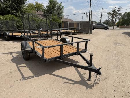 New 2027 Karavan 5-8 Ramp Gate Utility W/ Fold Down Sides 3K GVWR