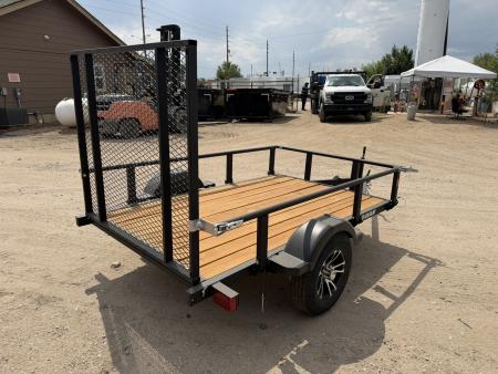 New 2027 Karavan 5-8 Ramp Gate Utility W/ Fold Down Sides 3K GVWR