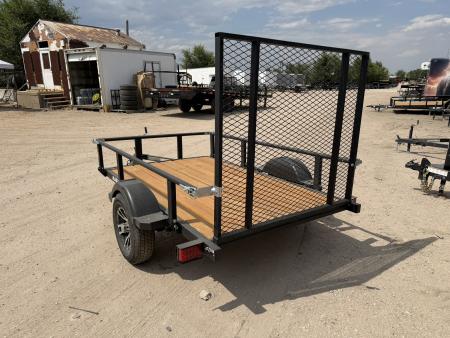 New 2027 Karavan 5-8 Ramp Gate Utility W/ Fold Down Sides 3K GVWR