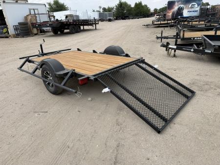 New 2027 Karavan 5-8 Ramp Gate Utility W/ Fold Down Sides 3K GVWR