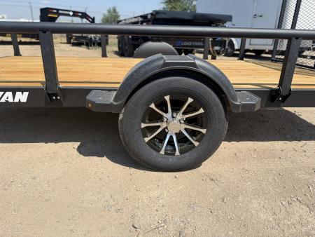 New 2027 Karavan 6-12 Ramp Gate Utility W/ Fold Down Sides 3K GVWR