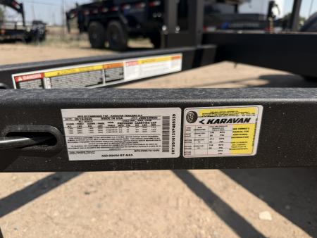 New 2027 Karavan 6-12 Ramp Gate Utility W/ Fold Down Sides 3K GVWR