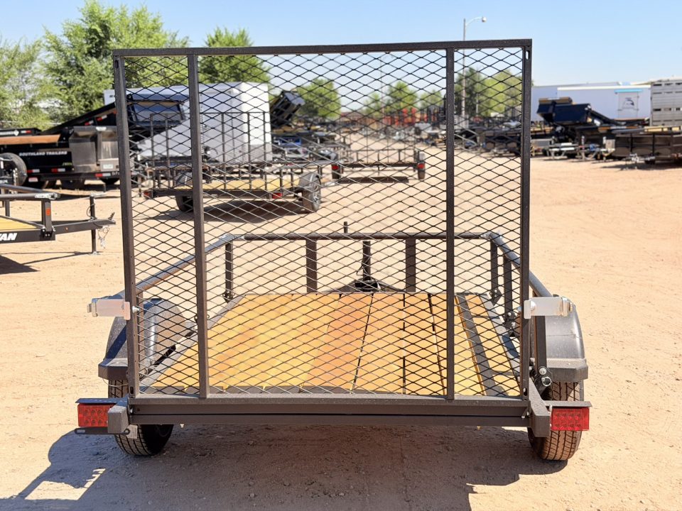New 2027 Karavan 5-8 Ramp Gate Utility W/ Fold Down Sides 3K GVWR