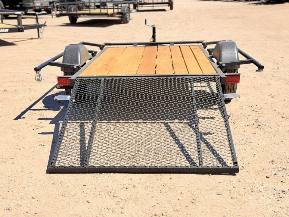 New 2027 Karavan 5-8 Ramp Gate Utility W/ Fold Down Sides 3K GVWR