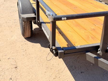 New 2027 Karavan 5-8 Ramp Gate Utility W/ Fold Down Sides 3K GVWR