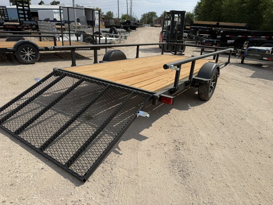 New 2027 Karavan 7-14 Ramp Gate Utility W/ Fold Down Sides 3K GVWR