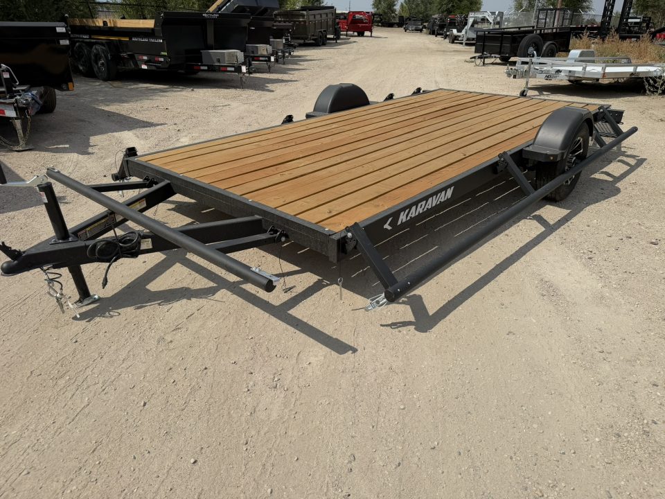 New 2027 Karavan 7-14 Ramp Gate Utility W/ Fold Down Sides 3K GVWR