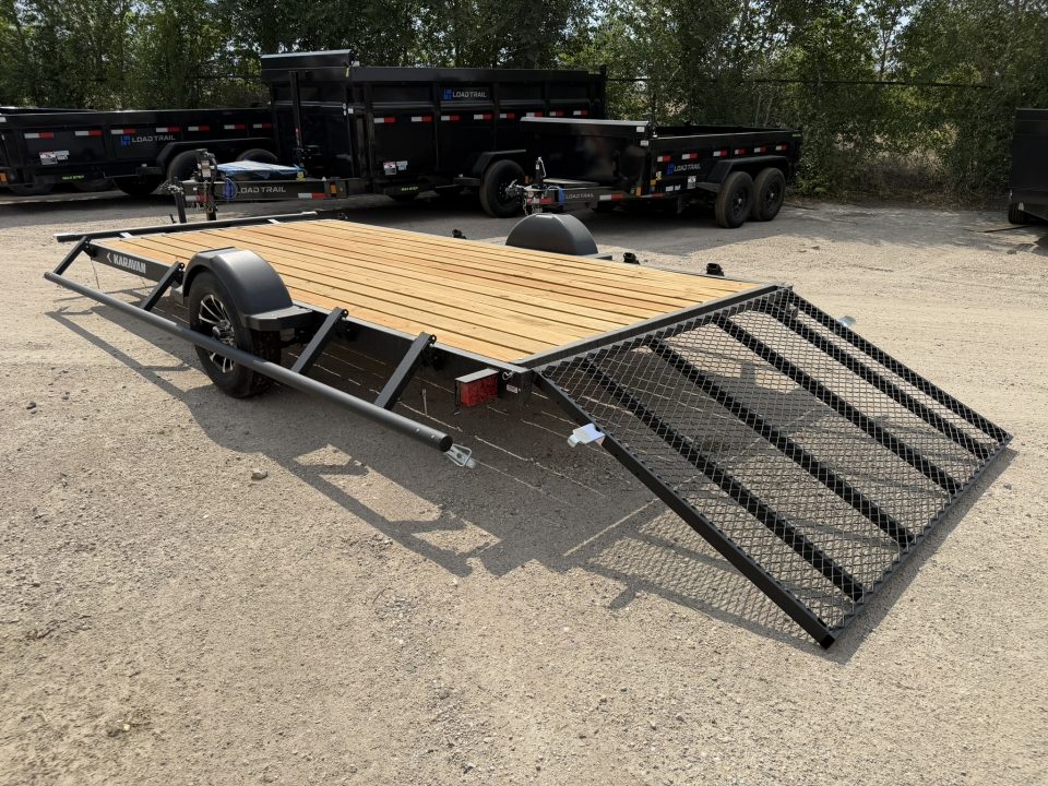 New 2027 Karavan 7-14 Ramp Gate Utility W/ Fold Down Sides 3K GVWR