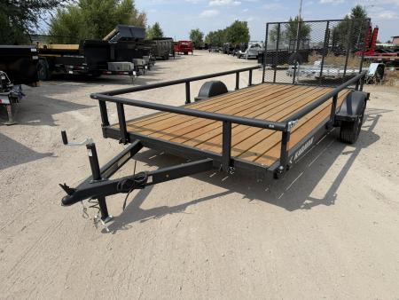 New 2027 Karavan 7-14 Ramp Gate Utility W/ Fold Down Sides 3K GVWR