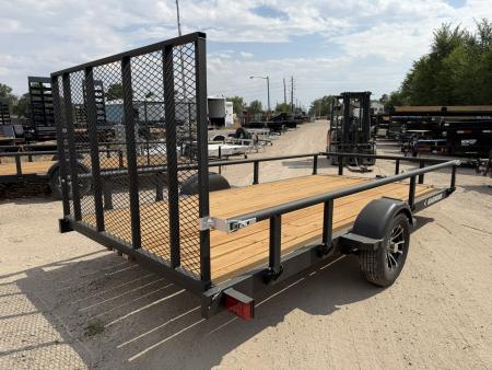 New 2027 Karavan 7-14 Ramp Gate Utility W/ Fold Down Sides 3K GVWR