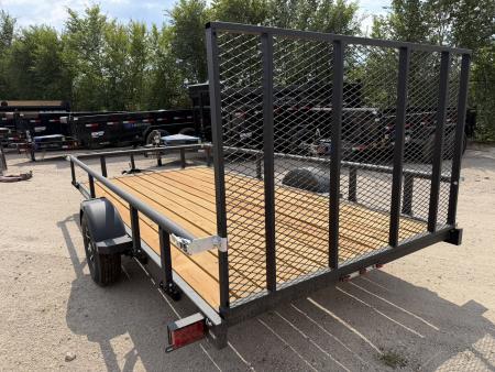 New 2027 Karavan 7-14 Ramp Gate Utility W/ Fold Down Sides 3K GVWR
