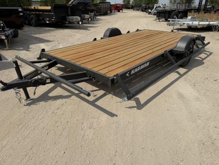 New 2027 Karavan 7-14 Ramp Gate Utility W/ Fold Down Sides 3K GVWR