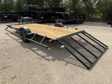 New 2027 Karavan 7-14 Ramp Gate Utility W/ Fold Down Sides 3K GVWR