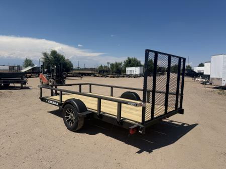 New 2027 Karavan 6-12 Ramp Gate Utility W/ Fold Down Sides 3K GVWR