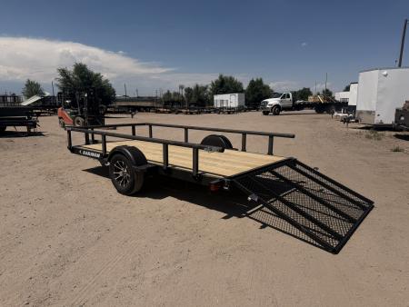 New 2027 Karavan 6-12 Ramp Gate Utility W/ Fold Down Sides 3K GVWR