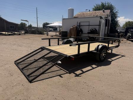 New 2027 Karavan 6-12 Ramp Gate Utility W/ Fold Down Sides 3K GVWR