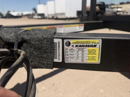 New 2027 Karavan 6-12 Ramp Gate Utility W/ Fold Down Sides 3K GVWR